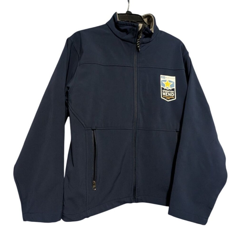 UCLA Health System Operation Mend Navy Jacket Medium By Ouray Sportswear Size M